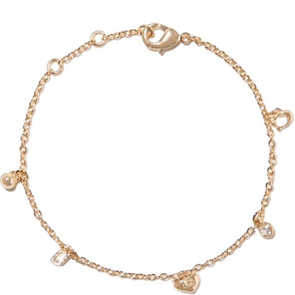 Coach Gold Charm Bracelet - Picture 3 of 6